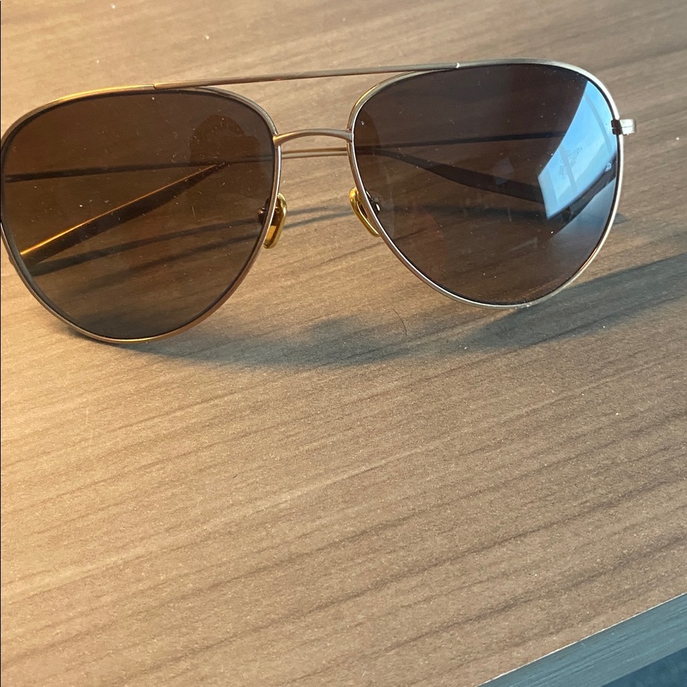 NWT Salt Rose Gold Aviator Sunglasses, brand new never worn retail 895